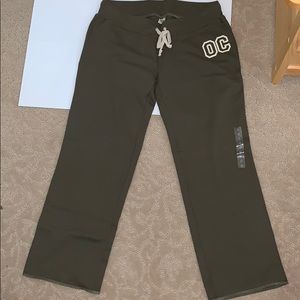 Pacsun Forest Green Orange County Capri Sweats